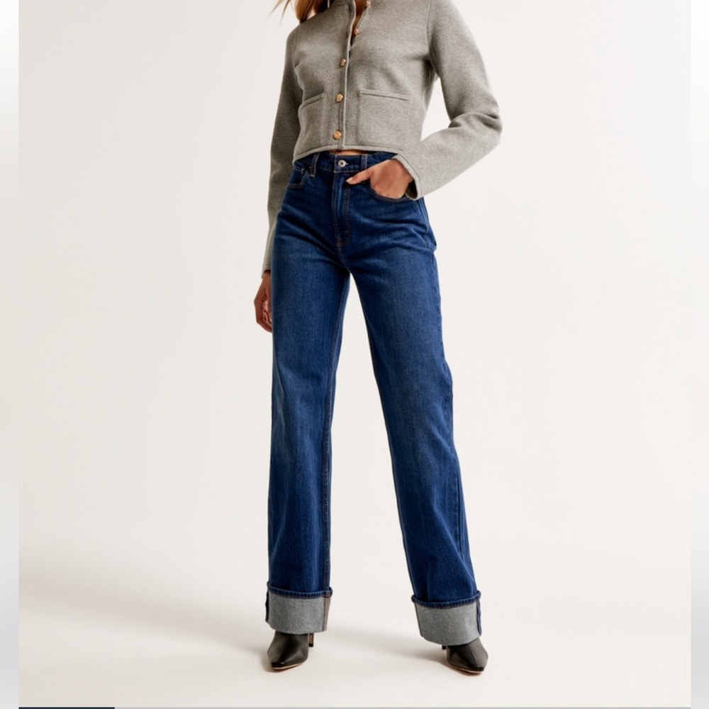 Abercrombie High Rise 90s Relaxed Jean